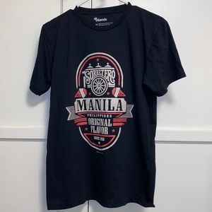 Islands Medium Manila Philippines Original Flavor Black Tee